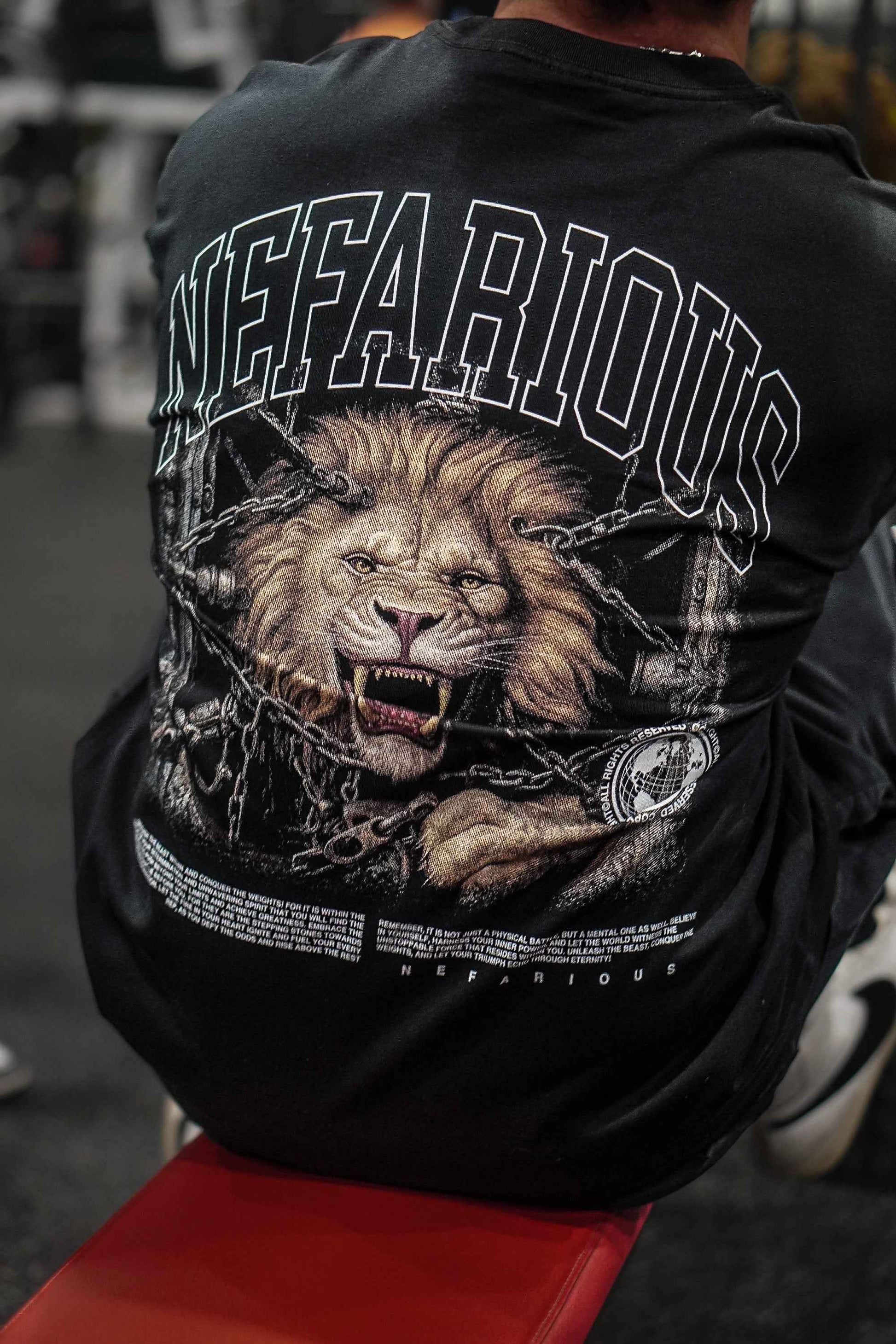 [ LION ]  Oversized Tee
