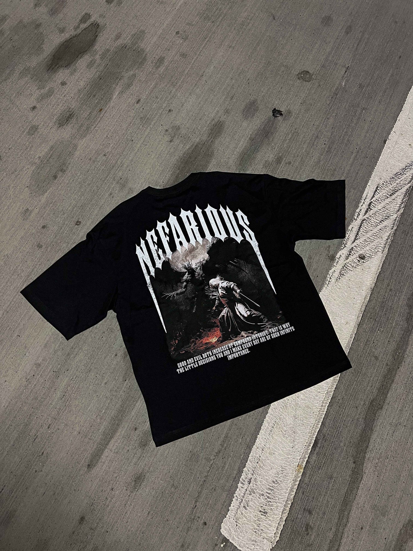 [ DEMON HUNTER ] Oversized Tee