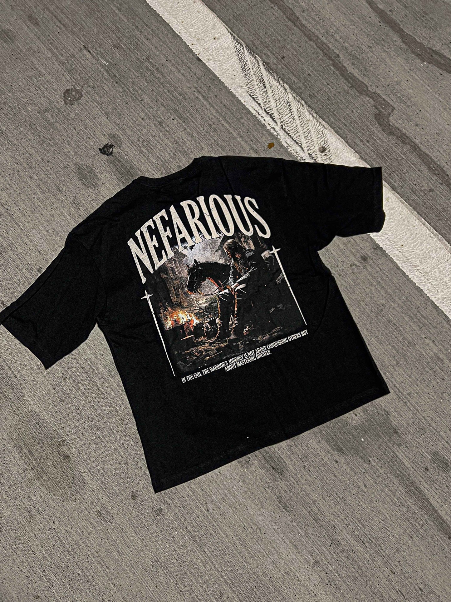 [ WARRIOR ] Oversized Tee